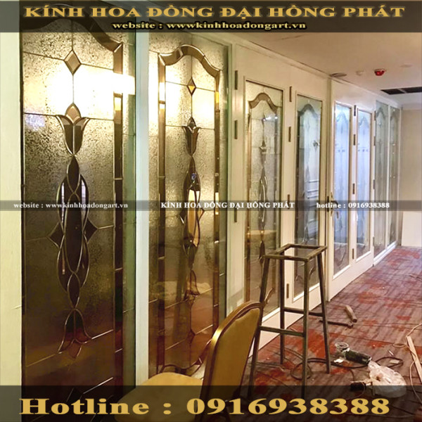 Cửa kính hoa đồng MCK - 115