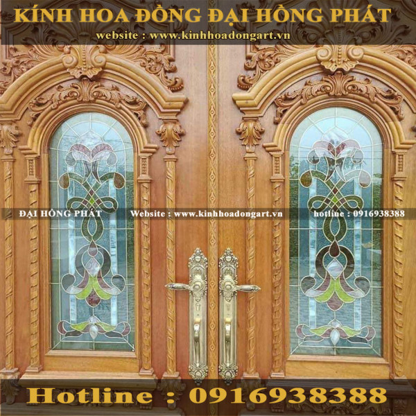 Cửa kính hoa đồng MCK - 125