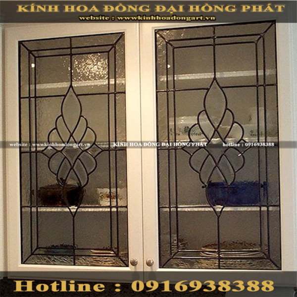 Vách kính hoa đồng VV - 051