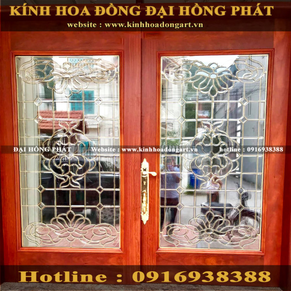 Cửa kính hoa đồng MCK - 129