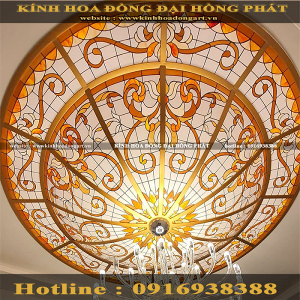 Trần kính hoa đồng MTK - 008