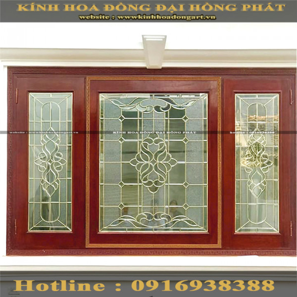 Cửa kính hoa đồng MCK - 117