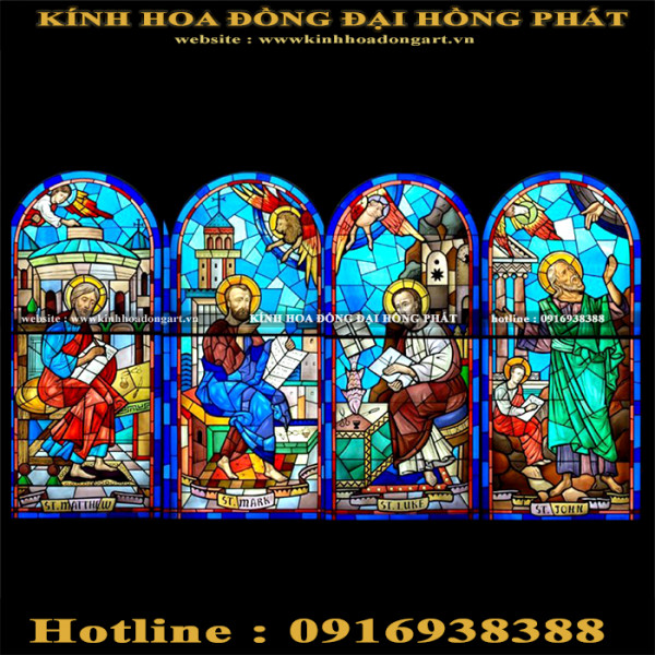 Kính nhà thờ KNT - 016