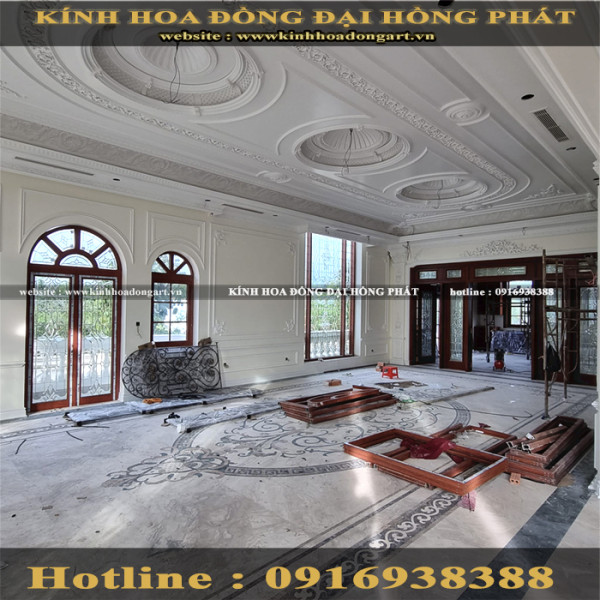 Cửa kính hoa đồng MCK - 101