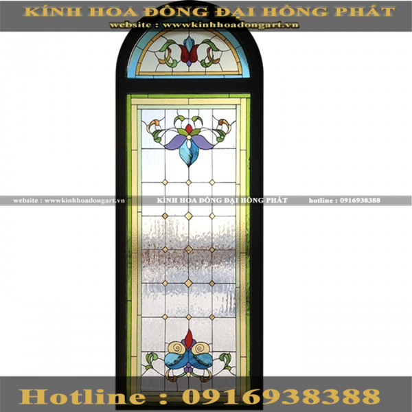 Vách kính hoa đồng VM - 027