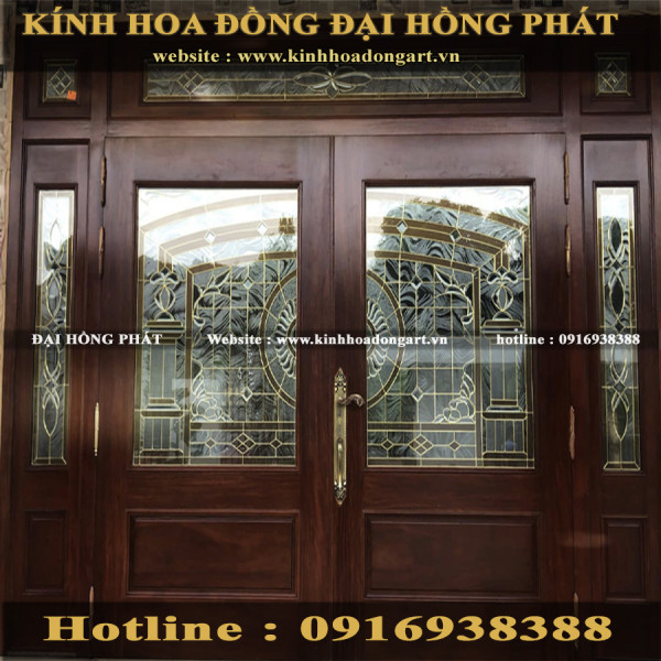 Cửa kính hoa đồng MCK - 134