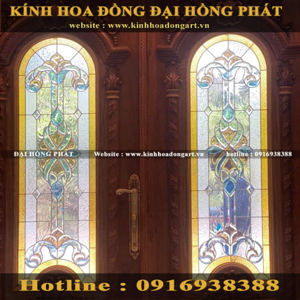 Cửa kính hoa đồng MCK - 126