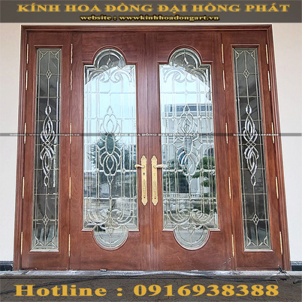 Cửa kính hoa đồng MCK - 005
