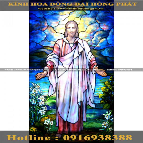 Kính nhà thờ KNT - 028