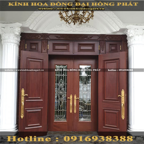 Cửa kính hoa đồng MCK - 093