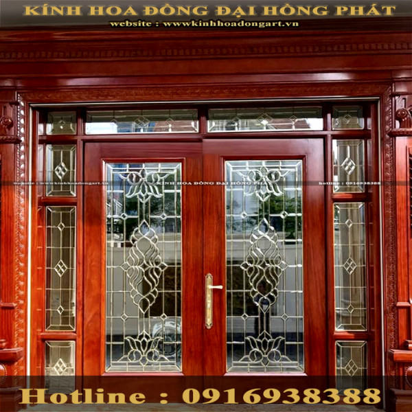 Cửa kính hoa đồng MCK - 047