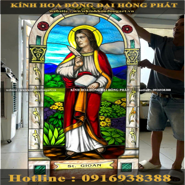 Kính nhà thờ KNT - 054