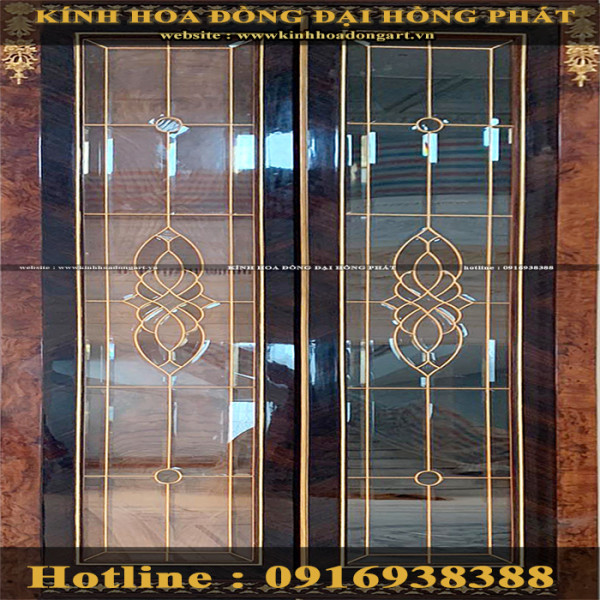 Cửa kính hoa đồng MCK - 008