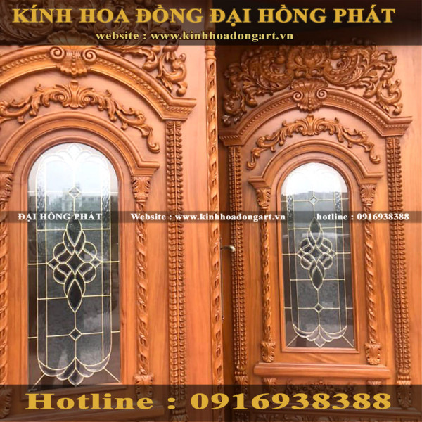 Cửa kính hoa đồng MCK - 133
