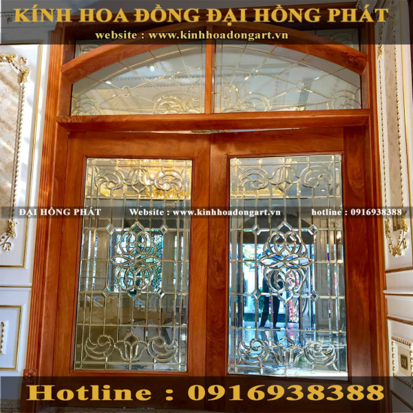 Cửa kính hoa đồng MCK - 128