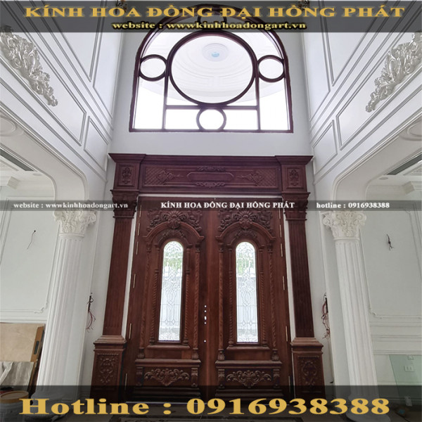 Cửa kính hoa đồng MCK - 092