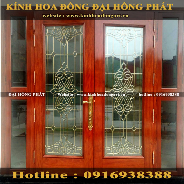 Cửa kính hoa đồng MCK - 139