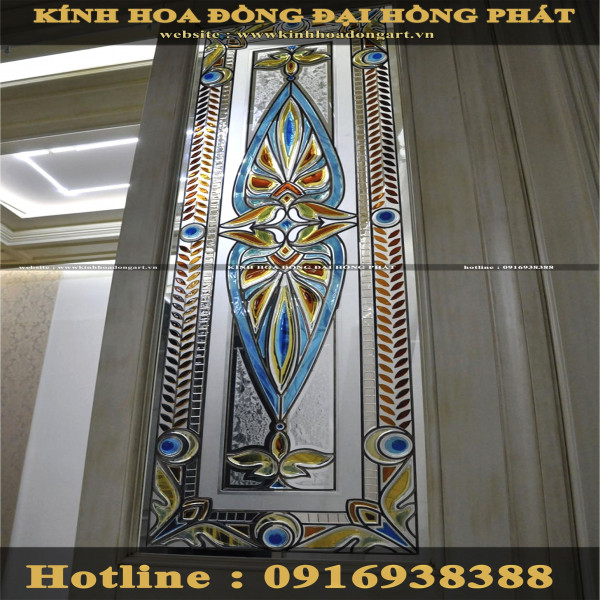 Cửa kính hoa đồng MCK - 113