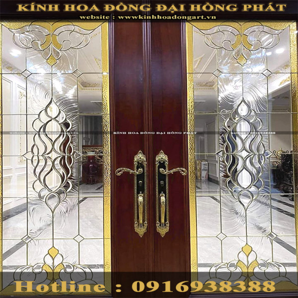 Cửa kính hoa đồng MCK - 119
