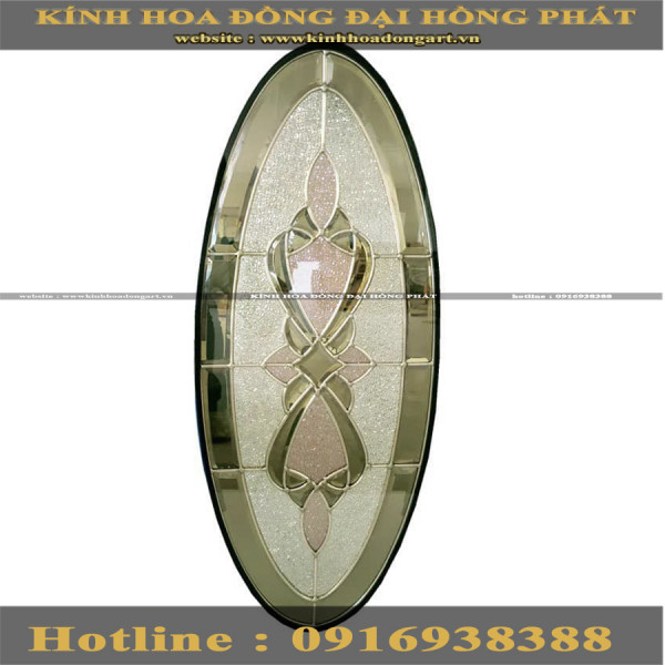 Vách Kính Bầu Dục VBD - 002